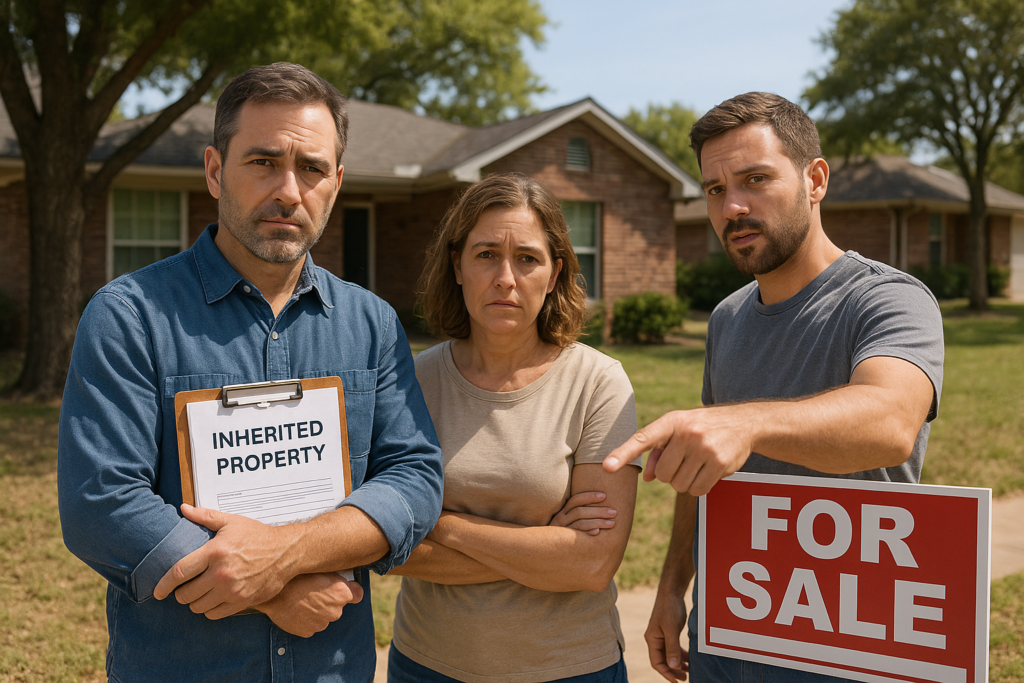 selling inherited property with multiple owners
