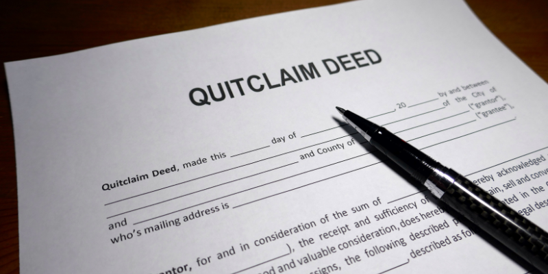 Can You Sell a House With a Quitclaim Deed [market]