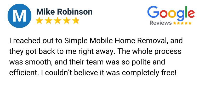 mobile home donation South Carolina