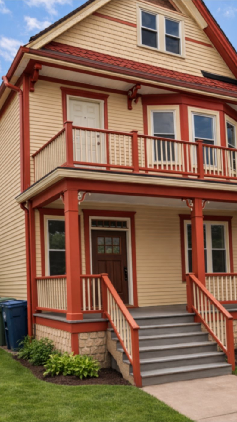 Buffalo NY rental duplex after NCB renovation