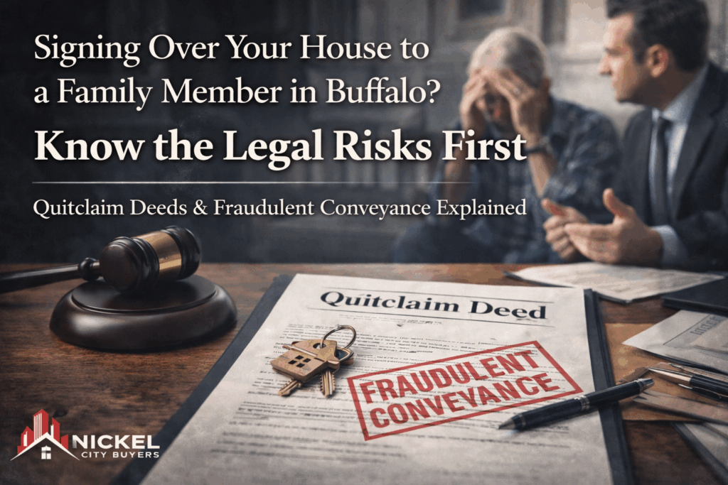 uitclaim deed fraudulent conveyance Buffalo NY — Nickel City Buyers
