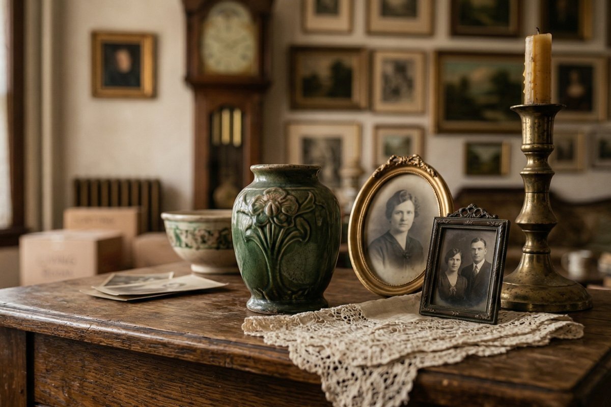 Estate sale antique furniture Buffalo NY inherited property