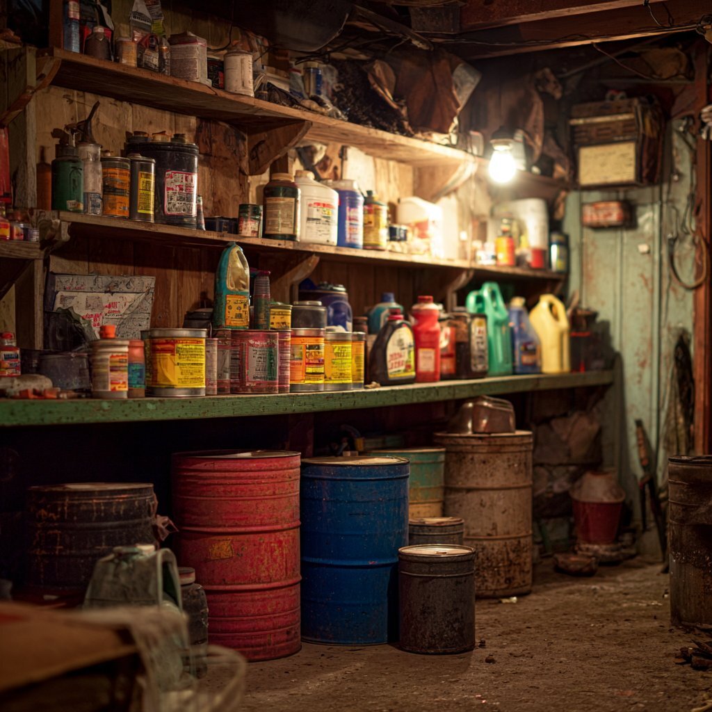 Household hazardous waste chemicals paint pesticides Buffalo NY home disposal