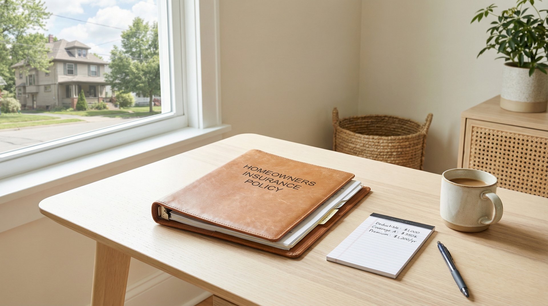 Insurance claim documents and denial letter Buffalo NY homeowner