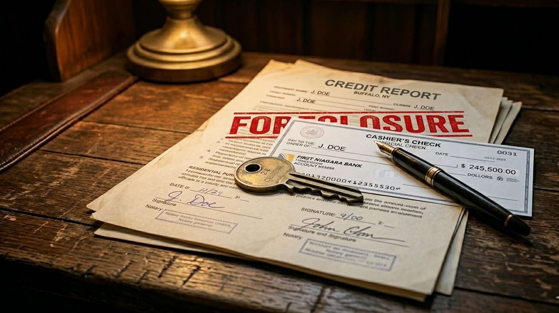 Short sale vs foreclosure visual comparison chart — Buffalo Western New York 2026 — Nickel City Buyers