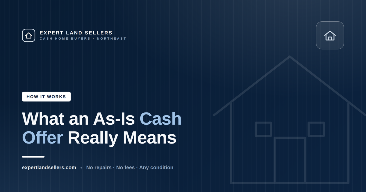 Why Homeowners Turn to Cash Buyers — and How the Offer Really Works