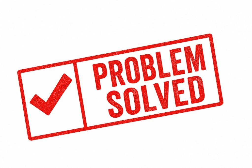 problem solved
