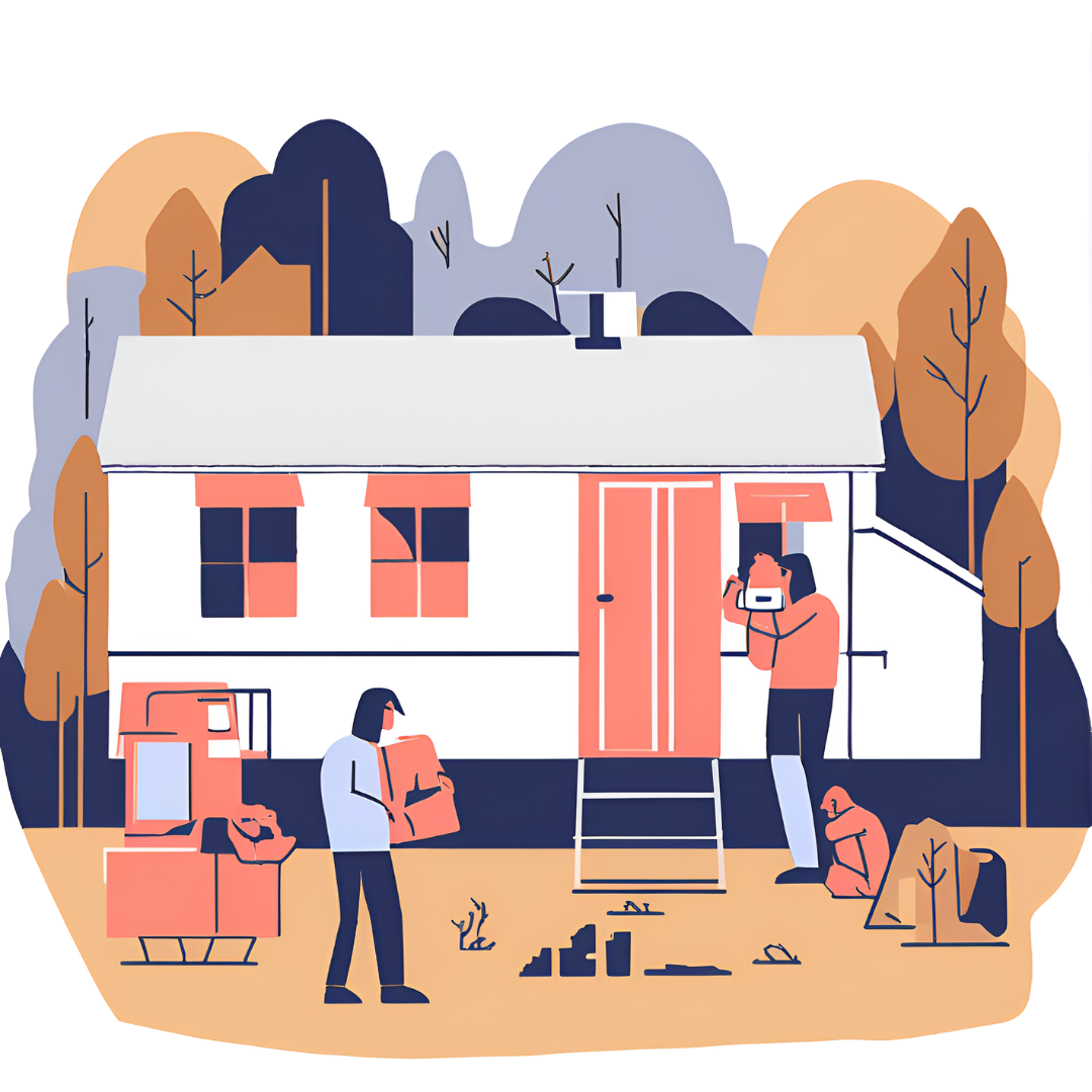 evicted mobile home