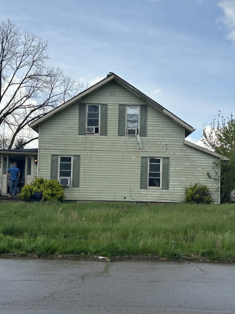Severely distressed property on Miami Ave in Troy, Ohio sold as-is to Blad Boys Buy Homes