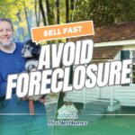 Thumbnail featuring Tricia Watts and her son Joshua on the left, with a split image of a distressed house on the right and overlay text that reads “Sell Fast, Avoid Foreclosure.”