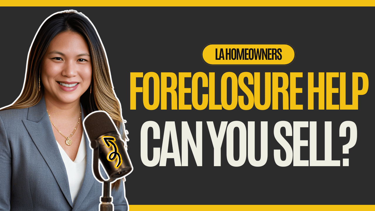 Los Angeles homeowner considering selling a house in foreclosure with guidance on avoiding foreclosure