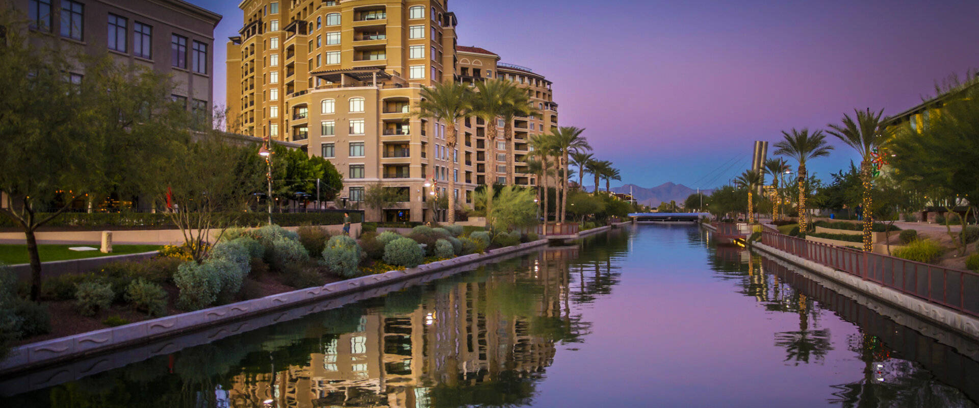 Canal in downtown Scottsdale