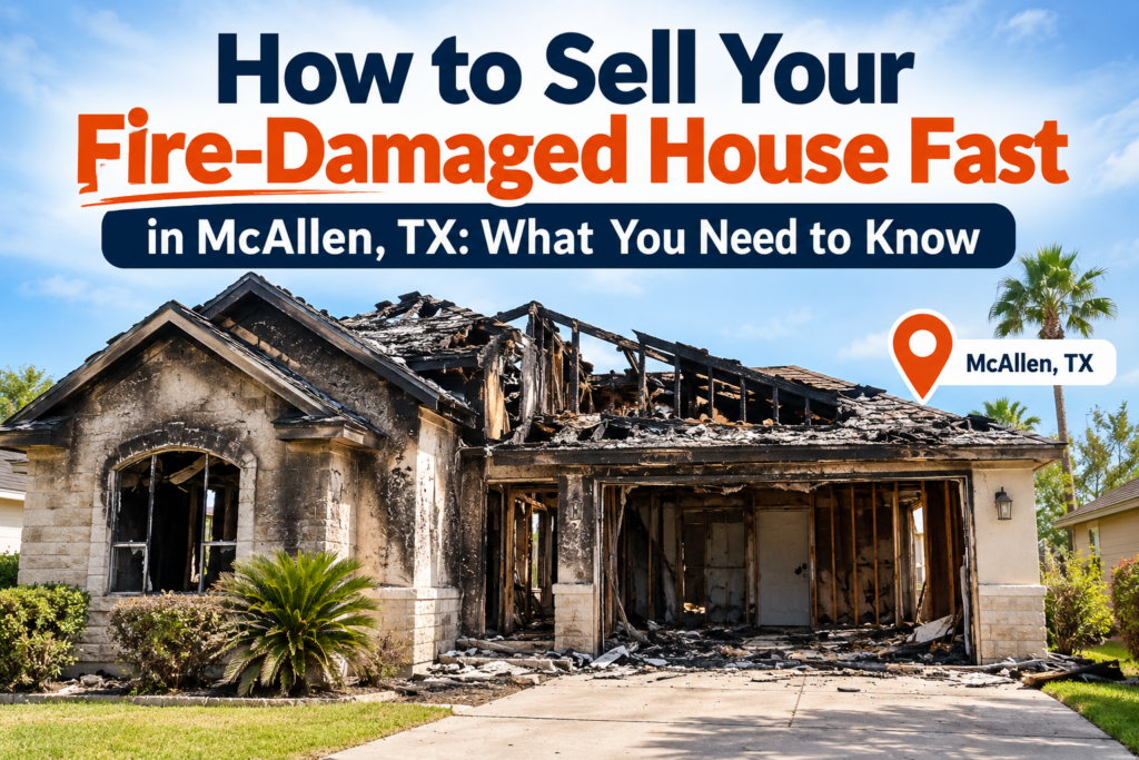 How to Sell Your Fire-Damaged House Fast in McAllen, TX