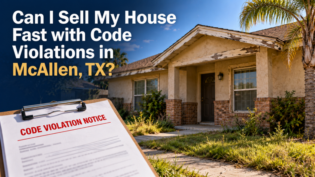 Can I Sell My House Fast with Code Violations in McAllen, TX?