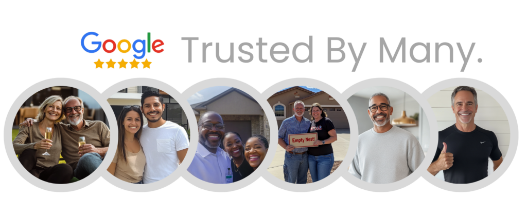 Google 5-Star Rating Badge for Easy Exit - Trusted Foreclosure Solutions with Excellent Customer Reviews