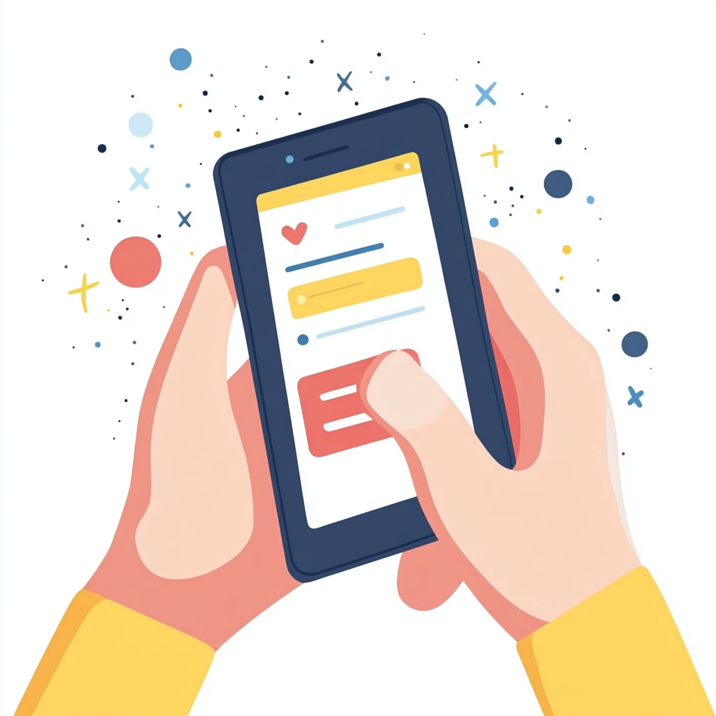 A_hand_is_operating_on_a_mobile_device_clicking-contact-us
