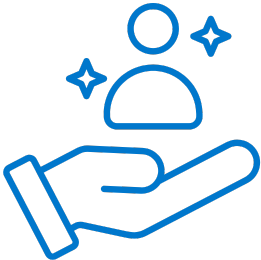 "Icon of a person with a gear, representing tailored solutions for pre-foreclosure assistance."
