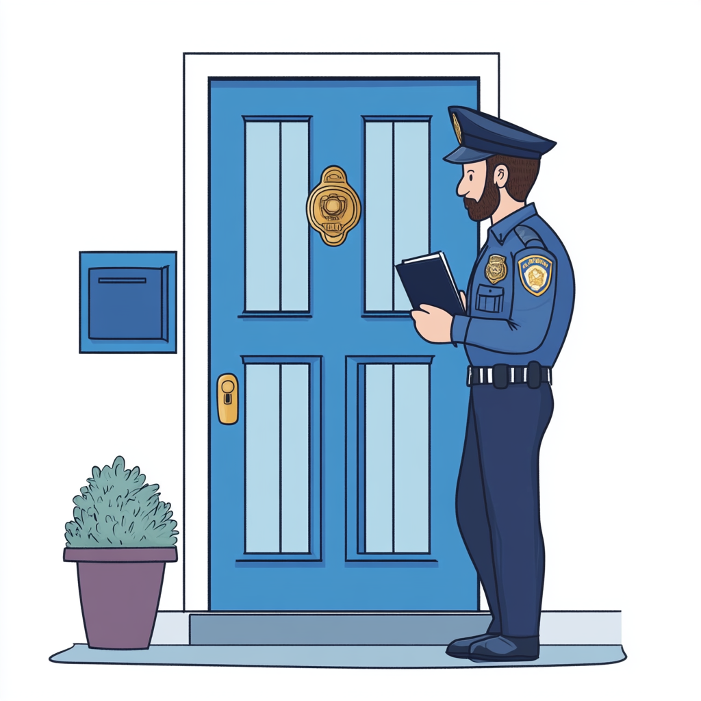 police eviction process homeowner foreclosure