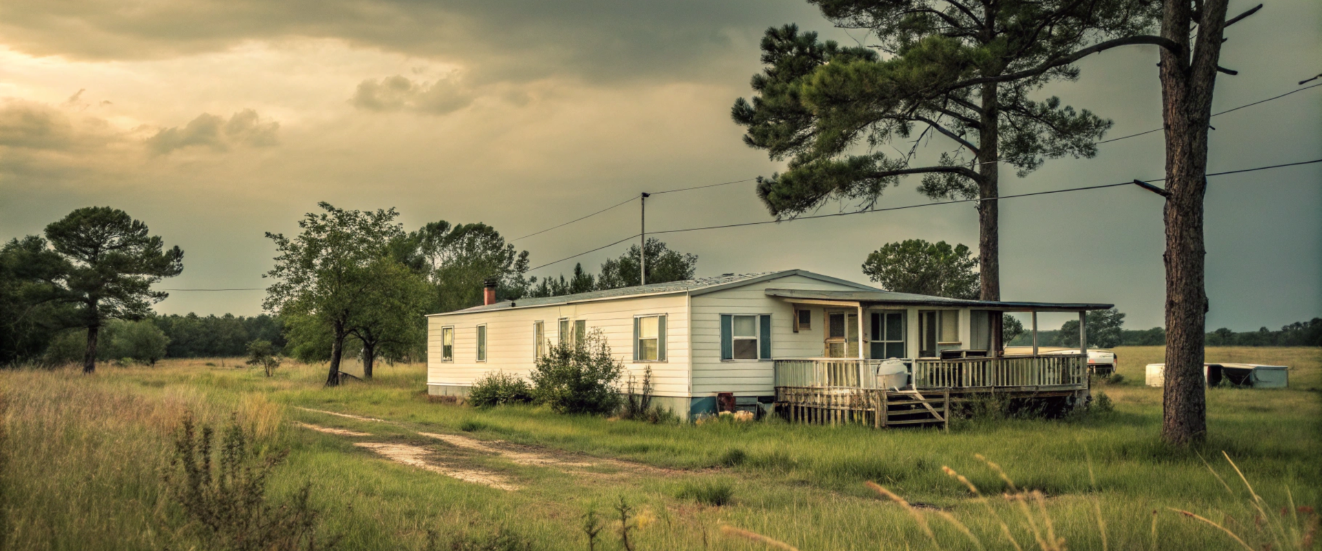 mobile home in Eastern Texas