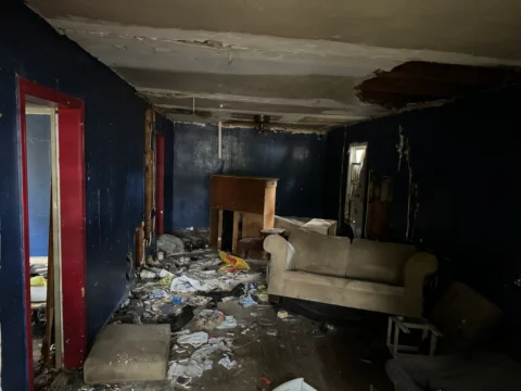 inside of S Harrison Ave Cushing, OK