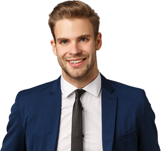 Reasons mortgage brokers use this service, with a smiling professional in a suit