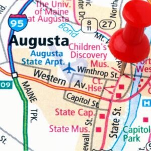 Surrounding Area Map In Augusta