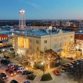Historic Downtown McKinney Square in McKinney TX