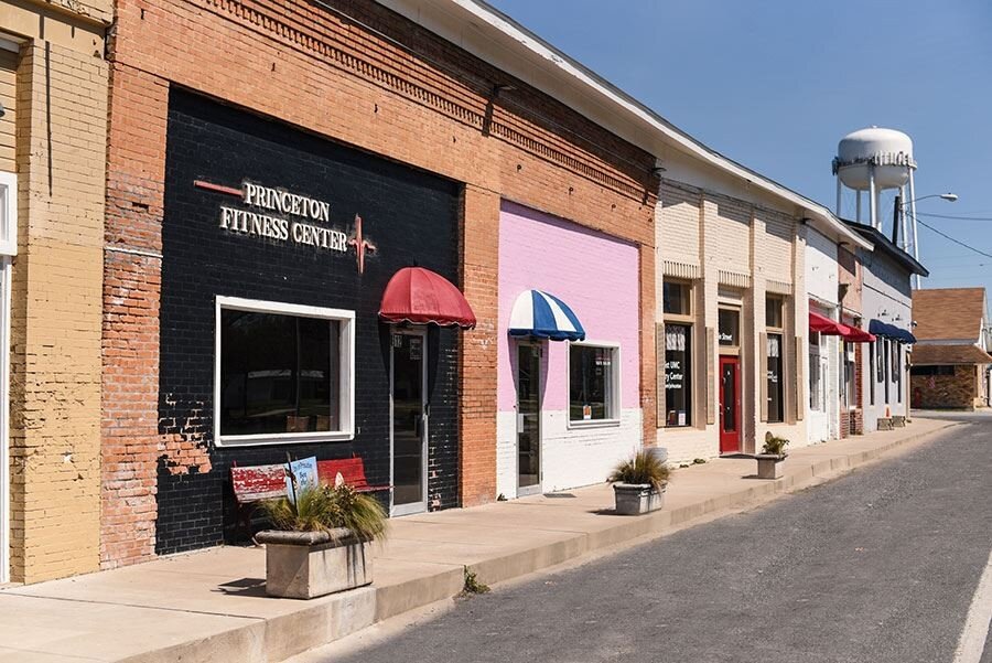 Downtown Princeton, TX — a growing community in Collin County