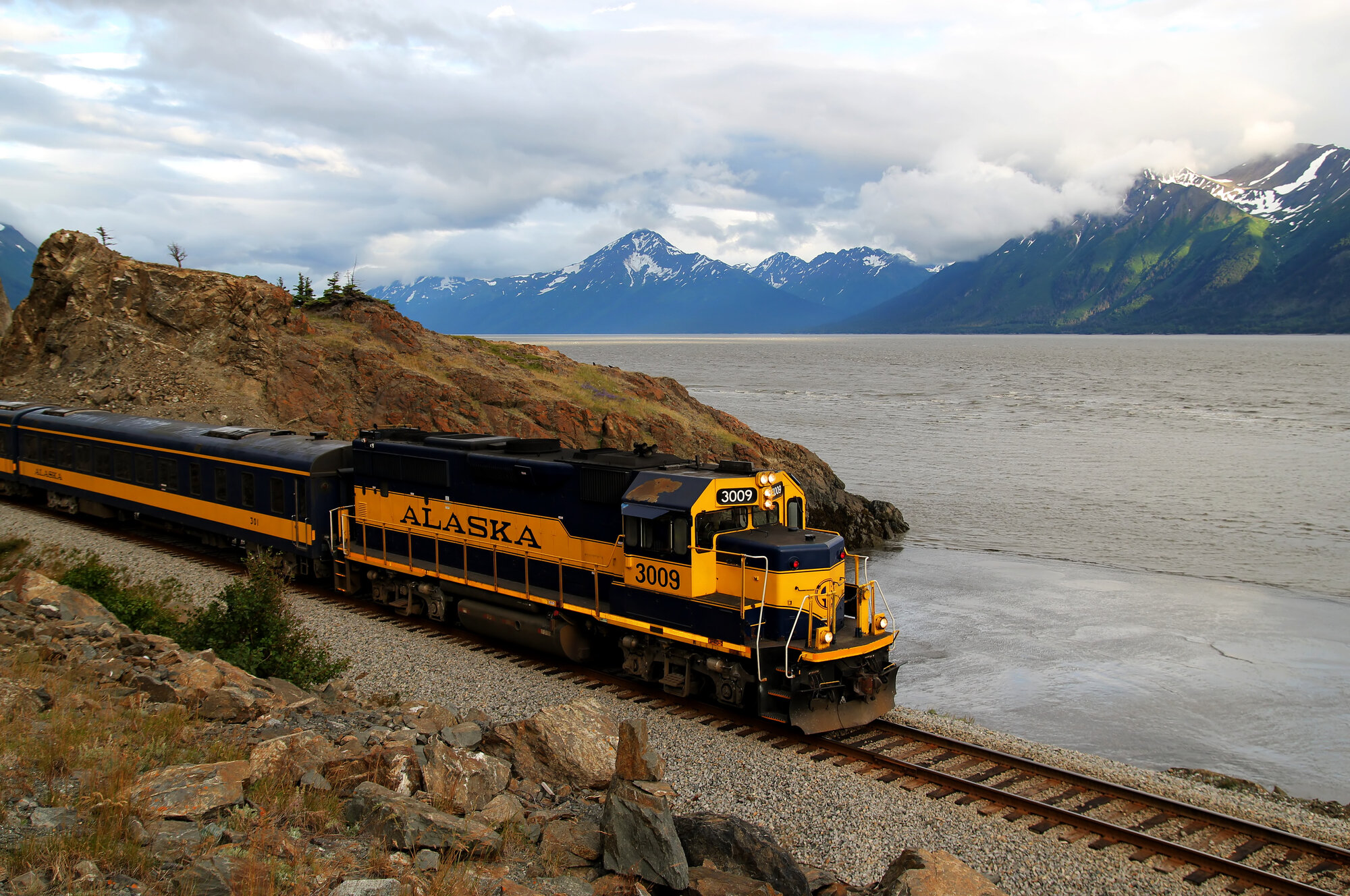 Alaskan train