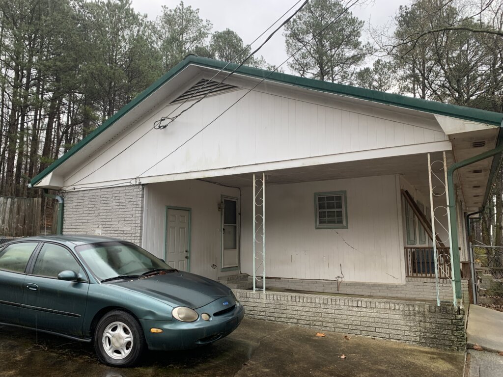 Vacant inherited house in Georgia