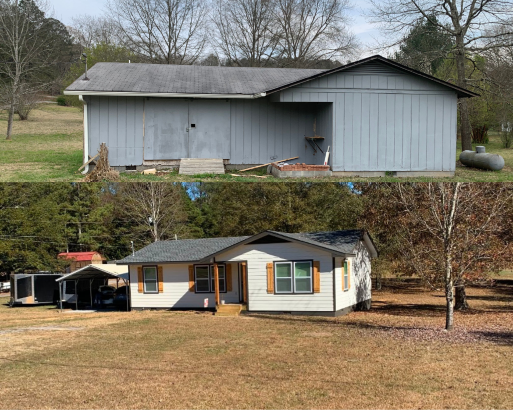 Before and After Renovation
