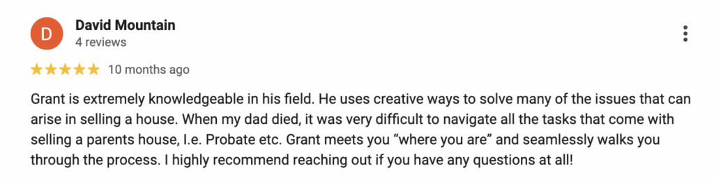 Testimonial from satisfied client in Dallas, GA.
