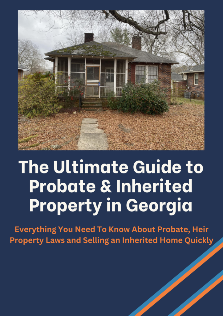 Cover photo of probate and inherited property PDF.