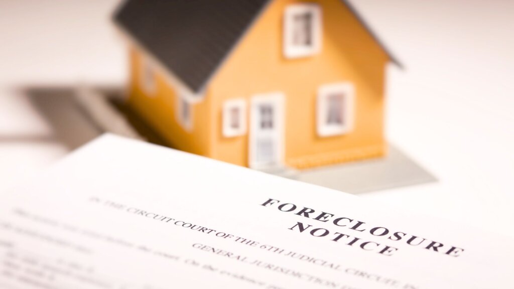 Notice of foreclosure in Rome, GA.