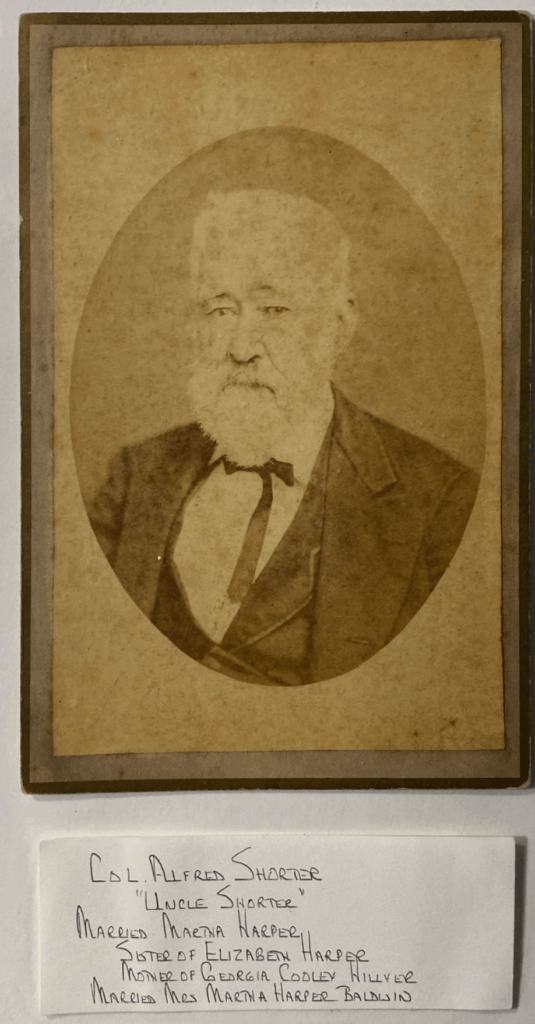Colonel Alfred Shorter, founder of Shorter College in Rome, GA.