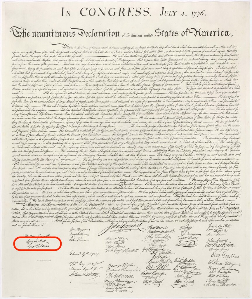 Declaration of Independence