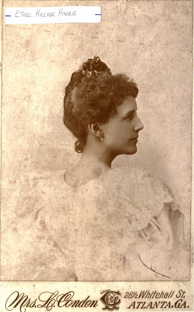 Portrait of Ethel Hillyer Harris