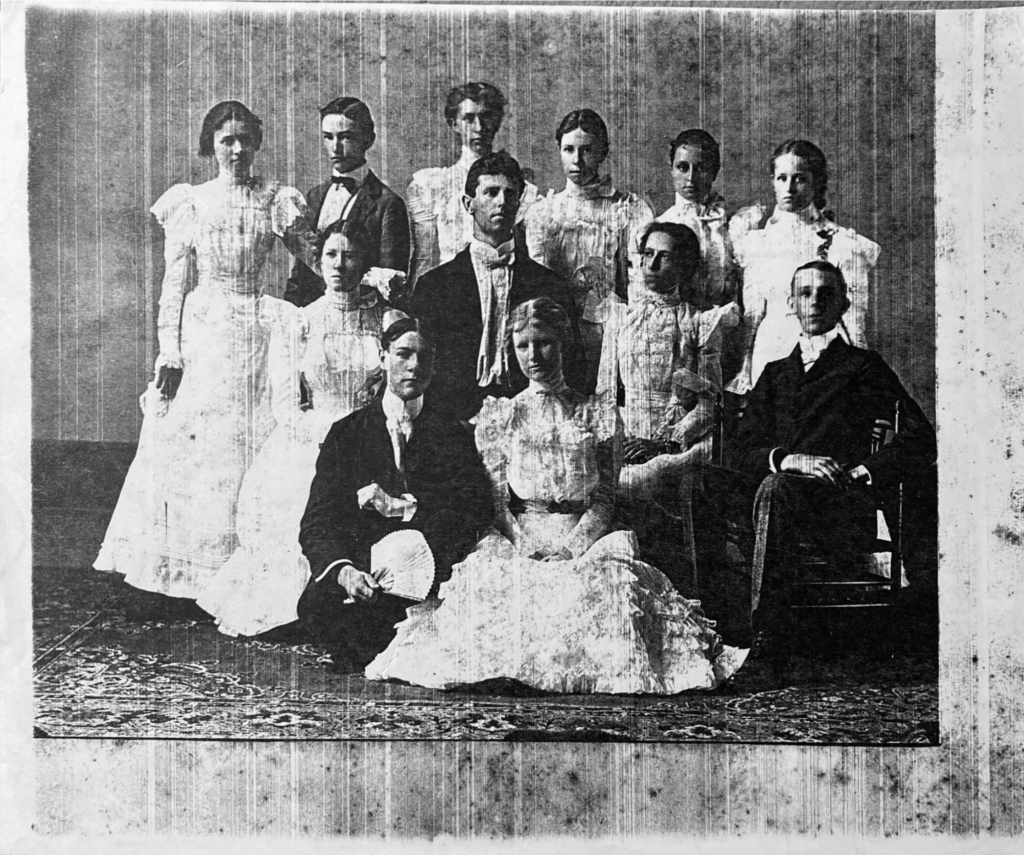 1899 high school graduating class in Rome, GA.