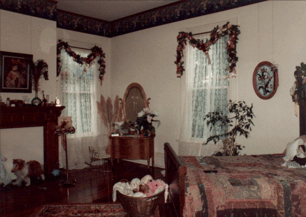 Bedroom of house in Rome, GA.