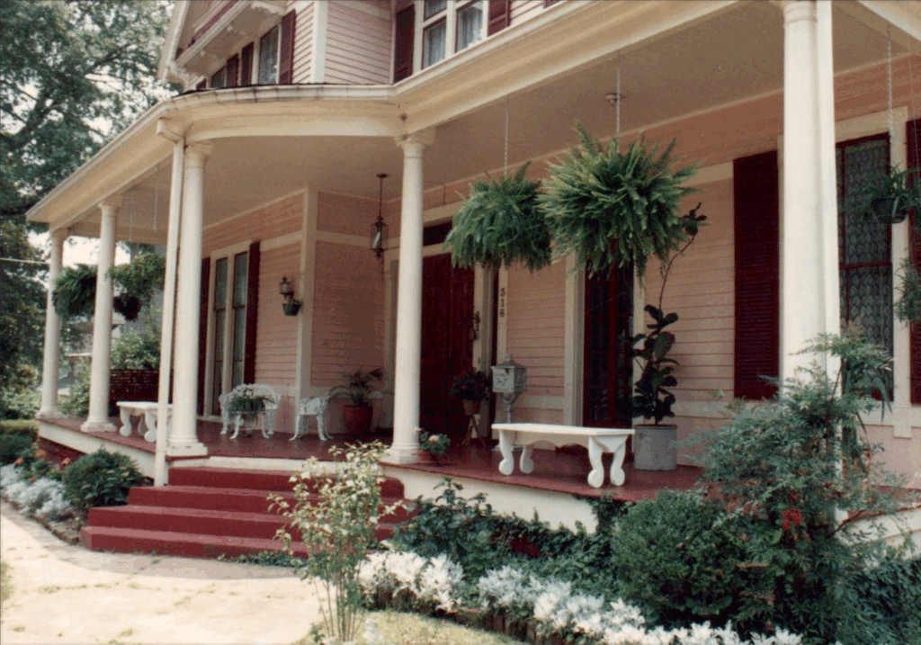Front porch of house in Rome, GA.