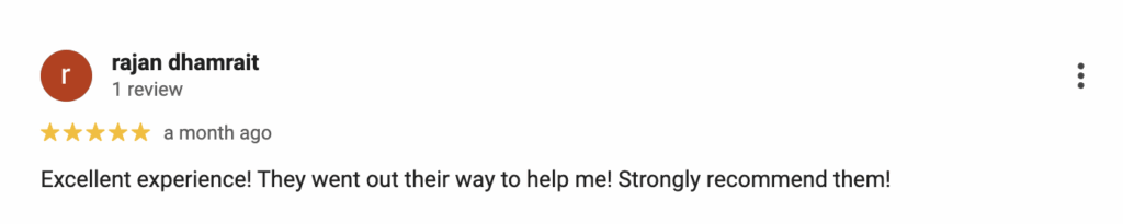 Testimonial from satisfied client in Rome, GA.