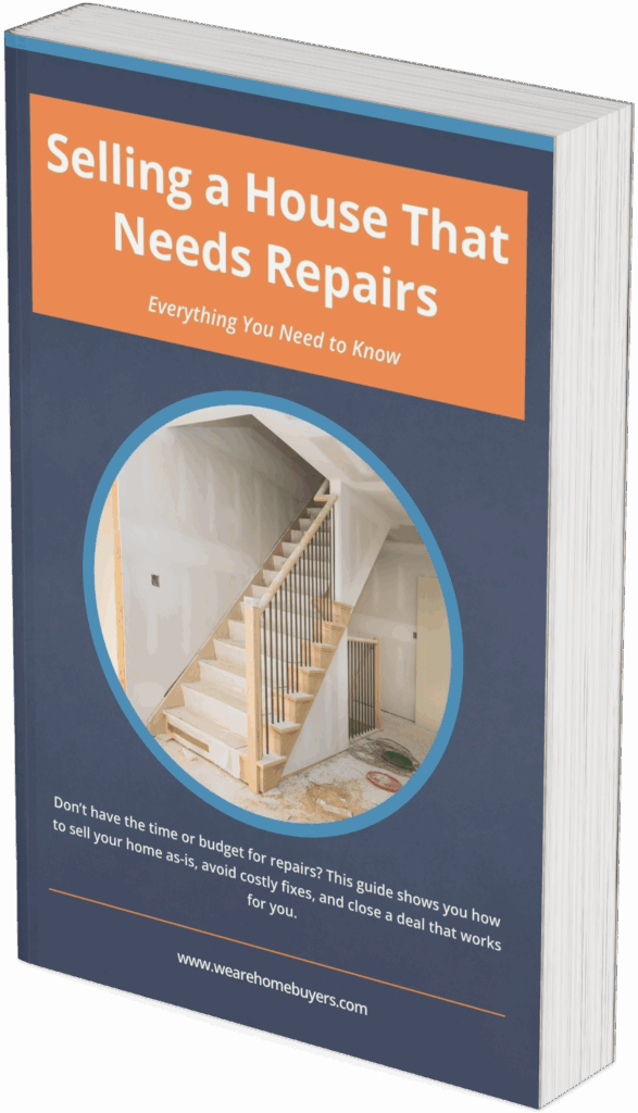 Guide book graphic for Extensive Repairs PDF.
