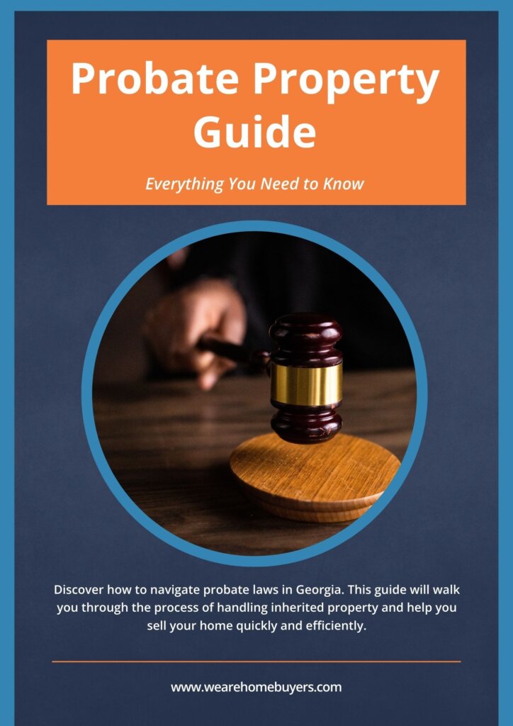 Cover photo of probate and inherited property PDF.