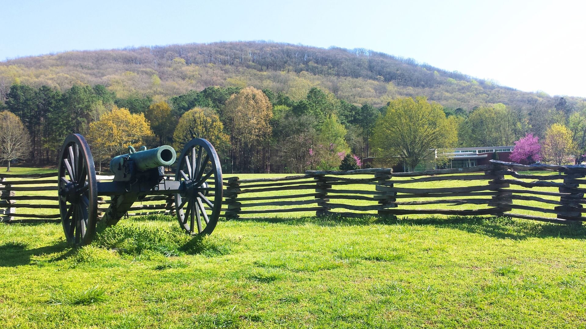 Photo of battlefield on Kennesaw Mountain in Georgia