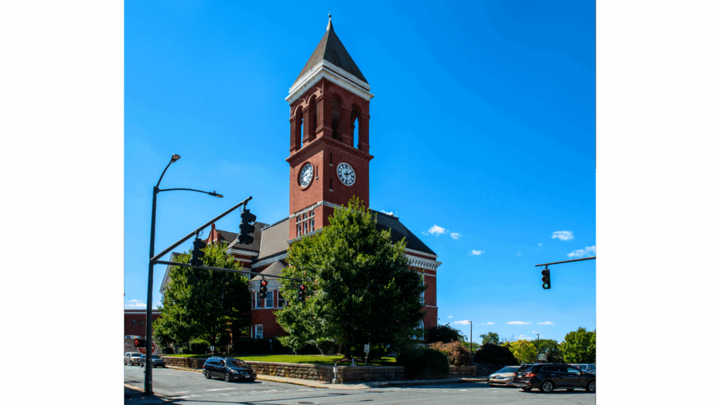 Clocktower in Rome, GA