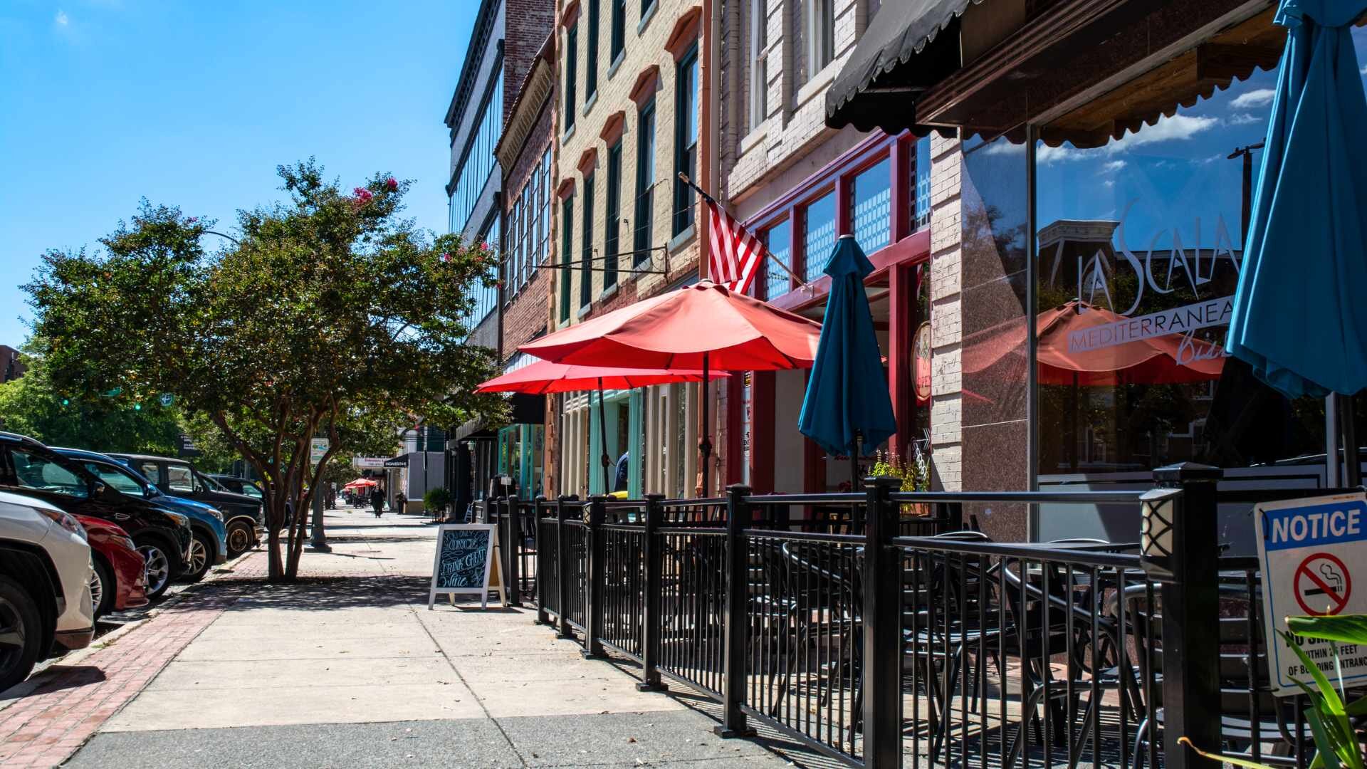 Storefronts in Downtown Rome, GA
