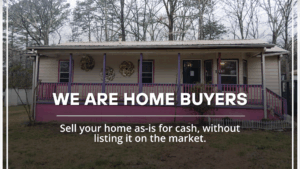 We Are Home Buyers, a cash home buying company in Rome, GA.