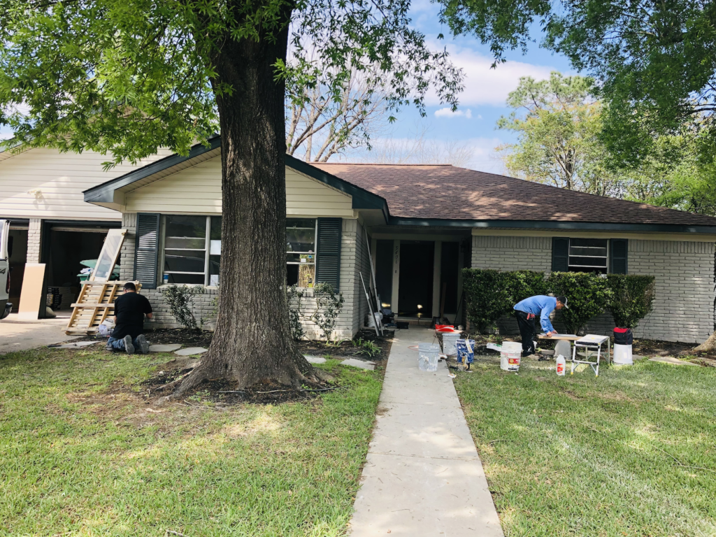 During Rehab Exterior We Buy Houses, Sell My House Fast, Cash Home Buyers, We Buy Dirty Houses Cash - Move On House Buyers
