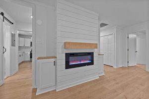 Example of a completed Saltworks Properties renovation. Homes in Morehead City, North Carolina often share a similar layout and footprint.