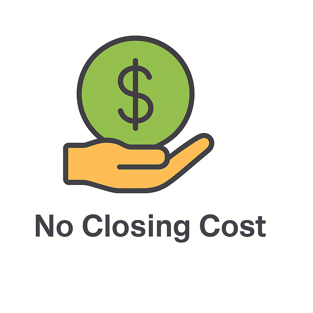 No closing cost